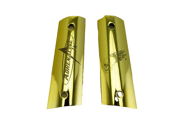 Adrenaline Shocker Gold Plated Mechanical Grips - Adrenaline