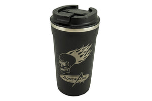 Adrenaline 16 oz. Coffee Tumbler - Skully - Adrenaline