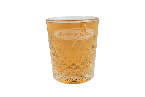 Adrenaline Luxe Pattern Rocks Glass - Adrenaline
