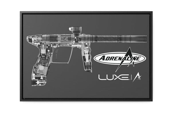 Adrenaline Luxe X-Ray Gallery Wrap with Black Floater Frame - Adrenaline